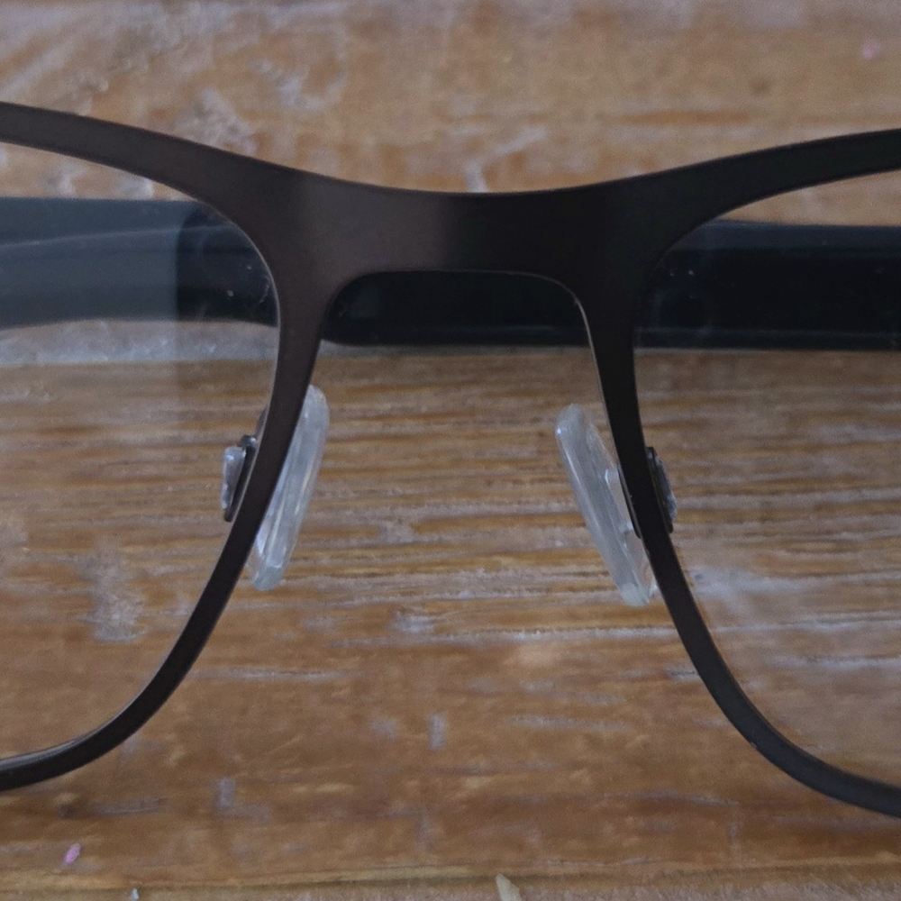 Modern Black Glasses With Rectangular Frame And C… - image 3